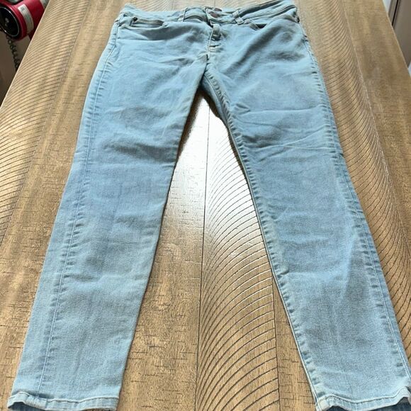 🇺🇸 American Apparel Women's 5 pockets Skinny Faded Jeans 👖 Made in USA 🇺🇸 - Picture 16 of 17
